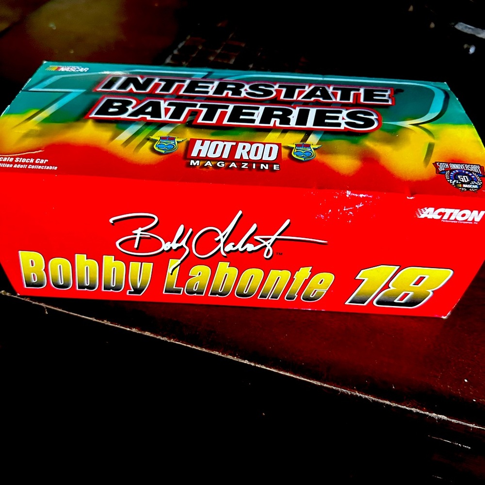 Bobby Labonte 18 interstate batteries hit rod magazine 1:24 scale